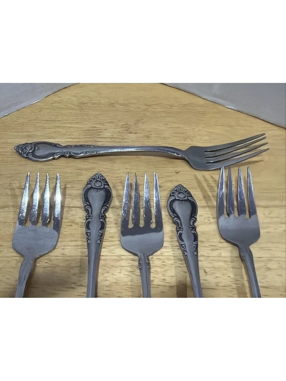 Oneida Northland Silver MALMAISON Old South Stainless Silverware Flatware Forks